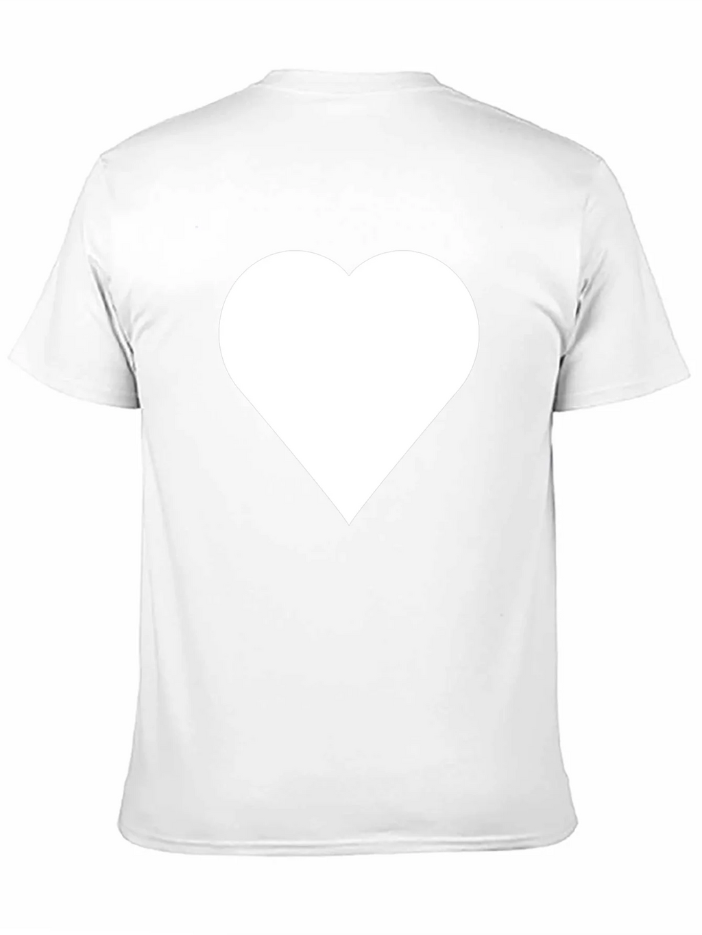 Heart Graphic T-Shirt - Black Casual Tee product image 10