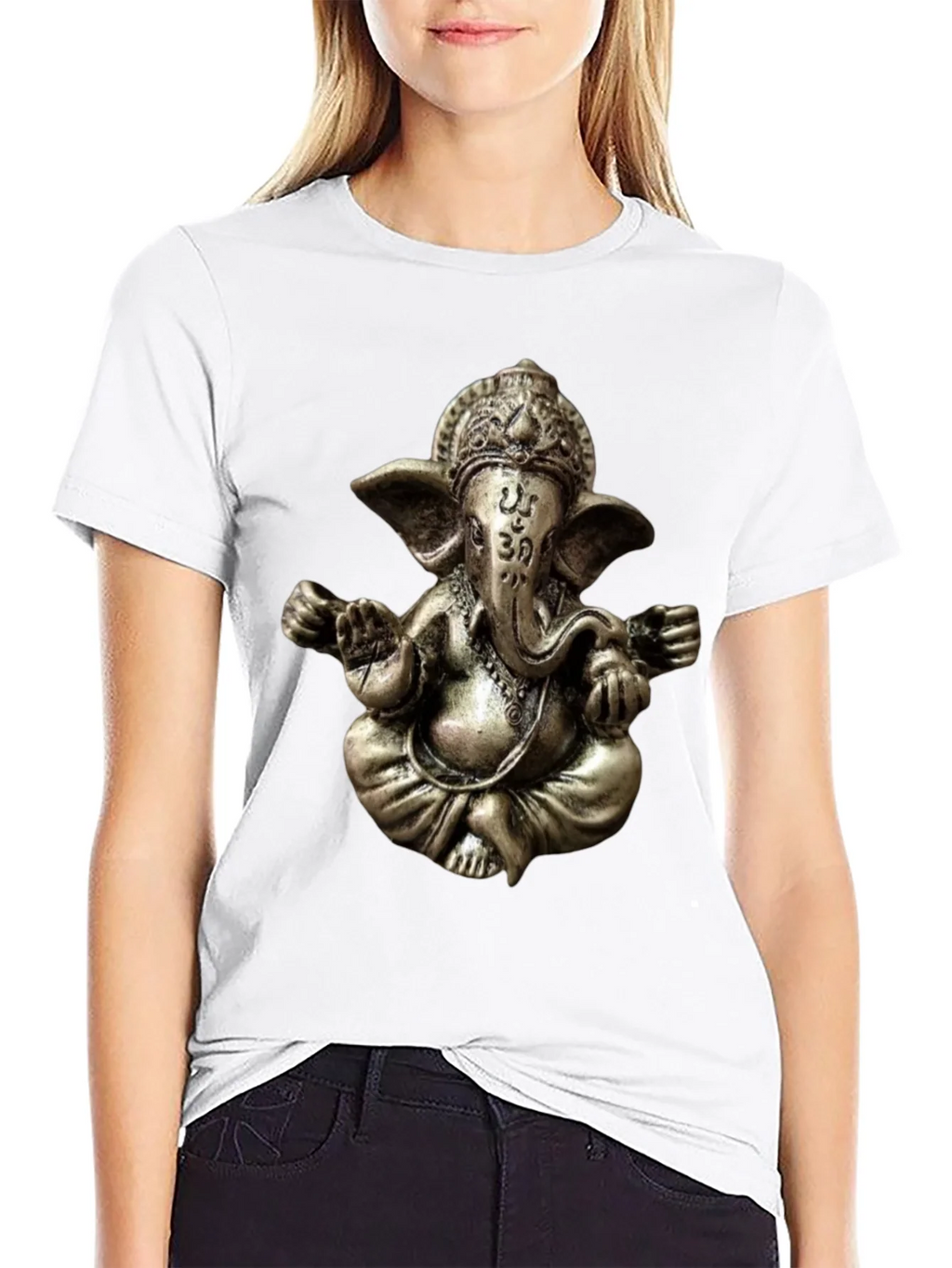 Ganesha Graphic Tee - Spiritual Om Design product image 8