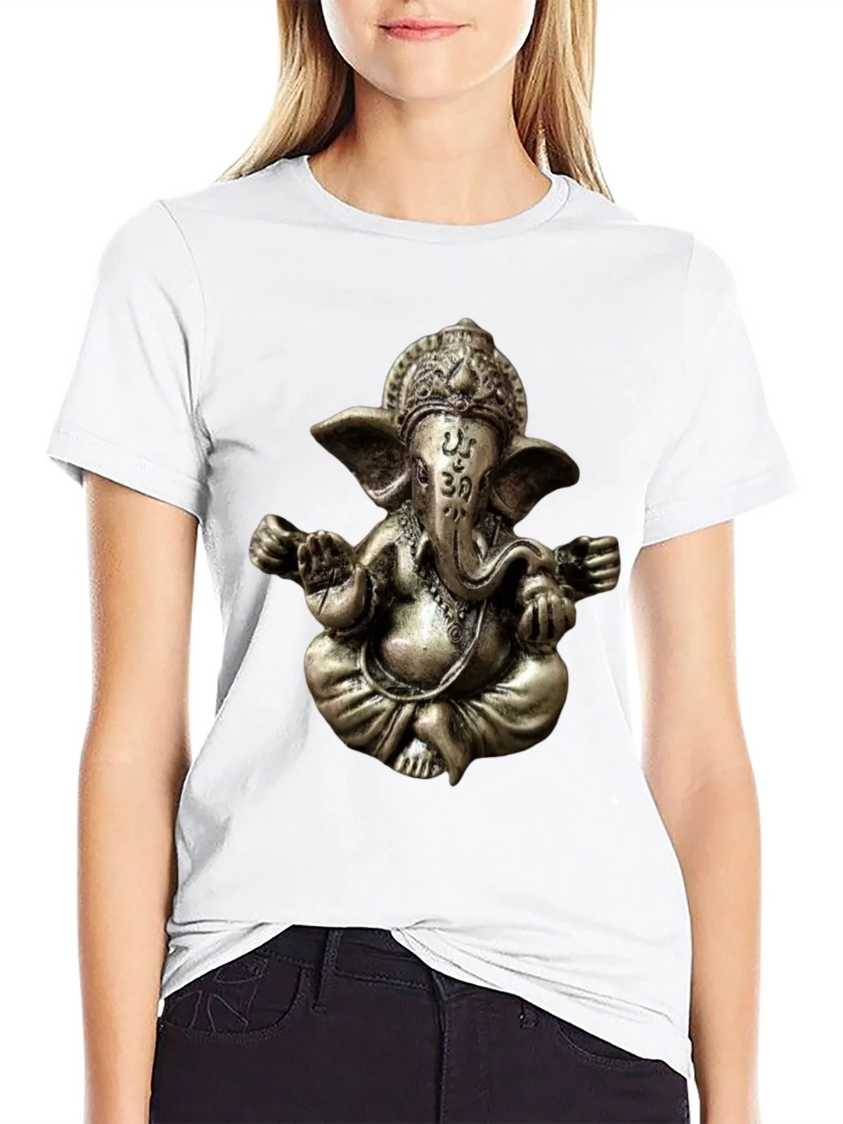 Ganesha Graphic Tee - Spiritual Om Design product image 8