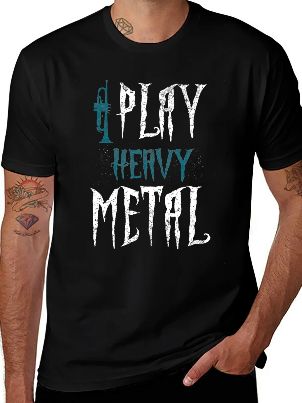 Play Heavy Metal T-Shirt - Music Lover Tee product image 1