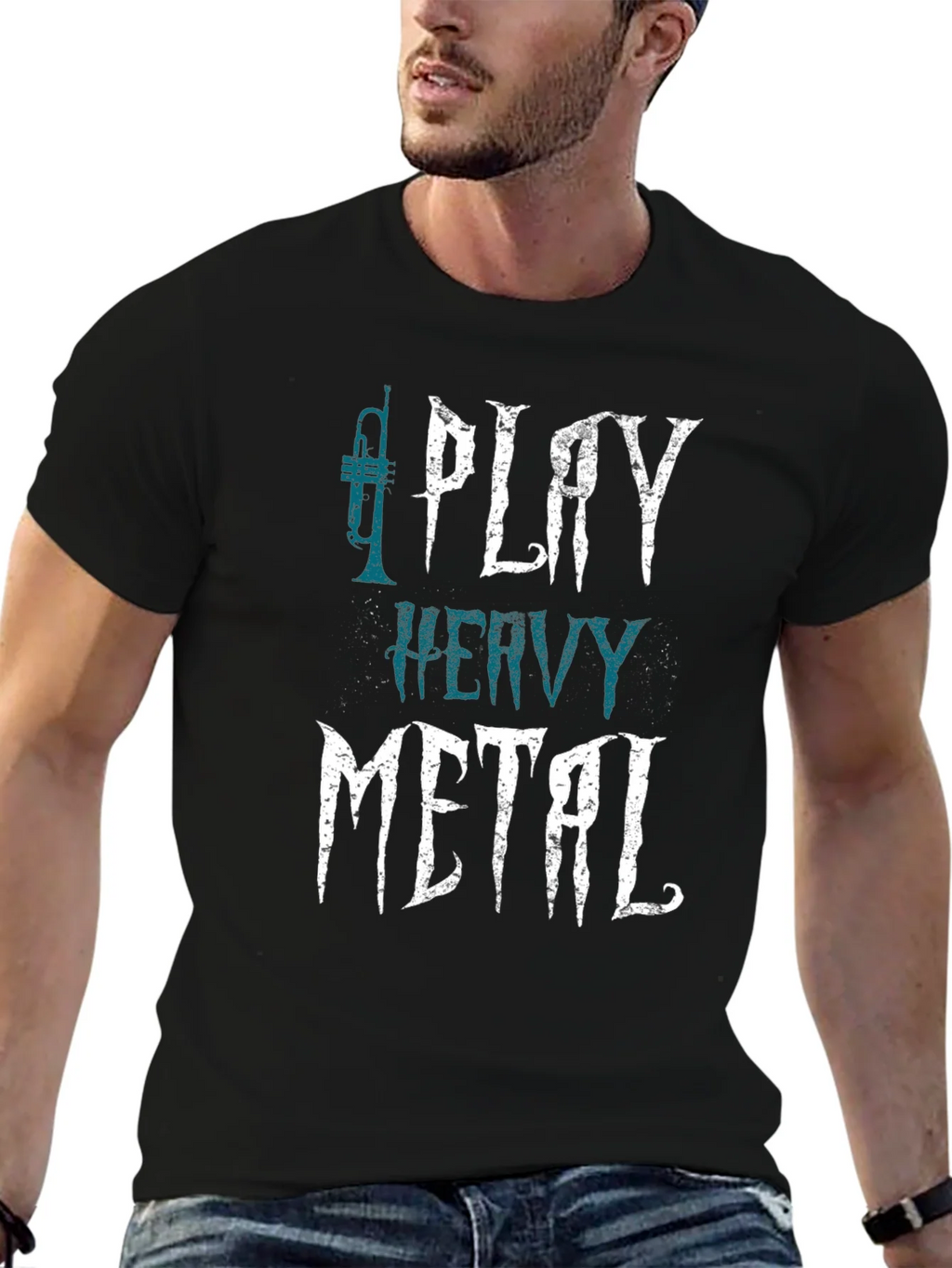 Play Heavy Metal T-Shirt - Music Lover Tee product image 6