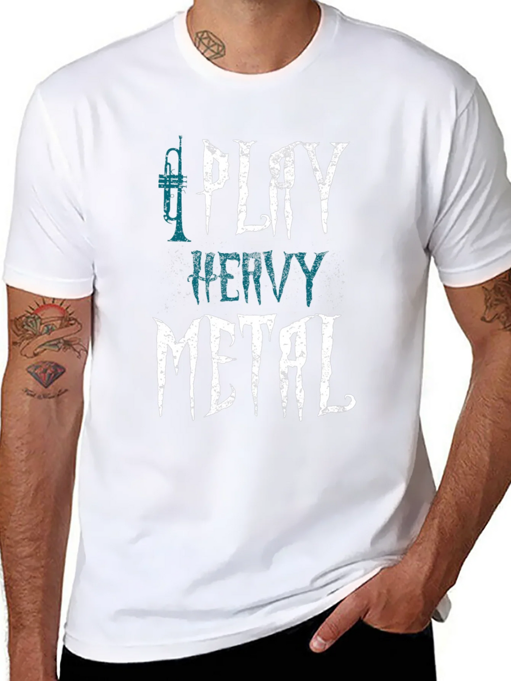 Play Heavy Metal T-Shirt - Music Lover Tee product image 7