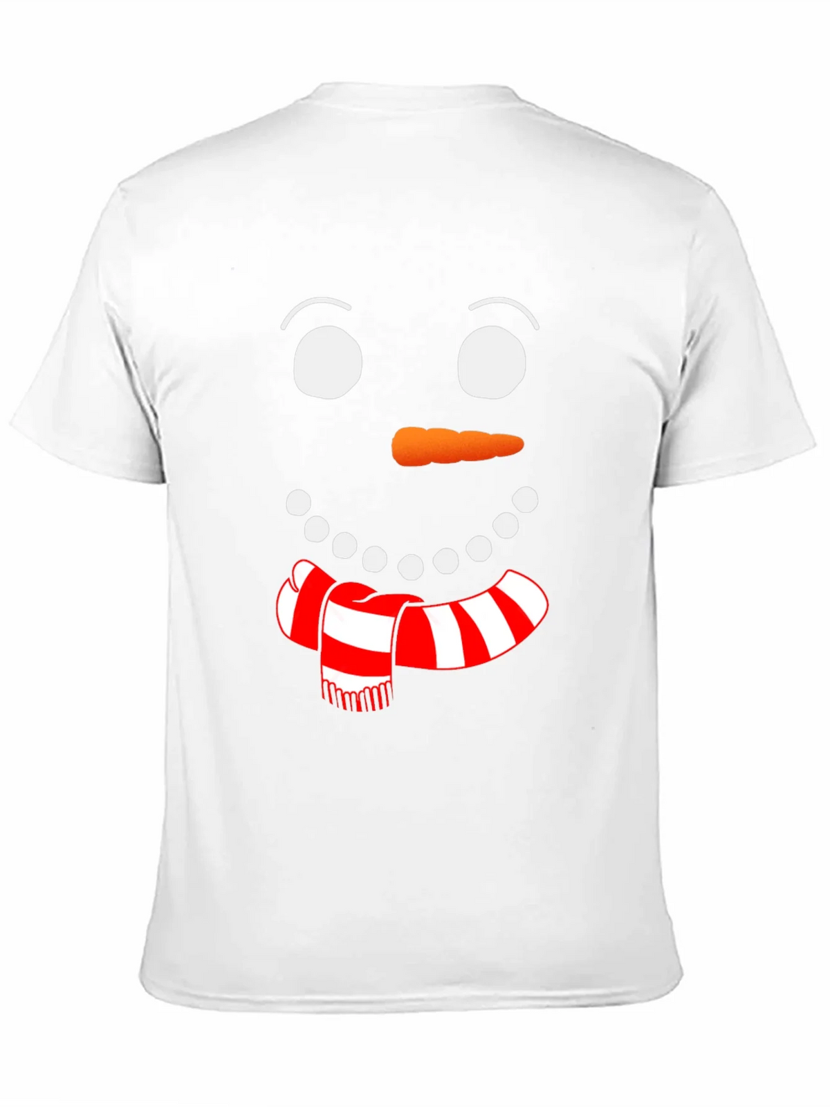Festive Snowman Face Graphic Tee product image 10