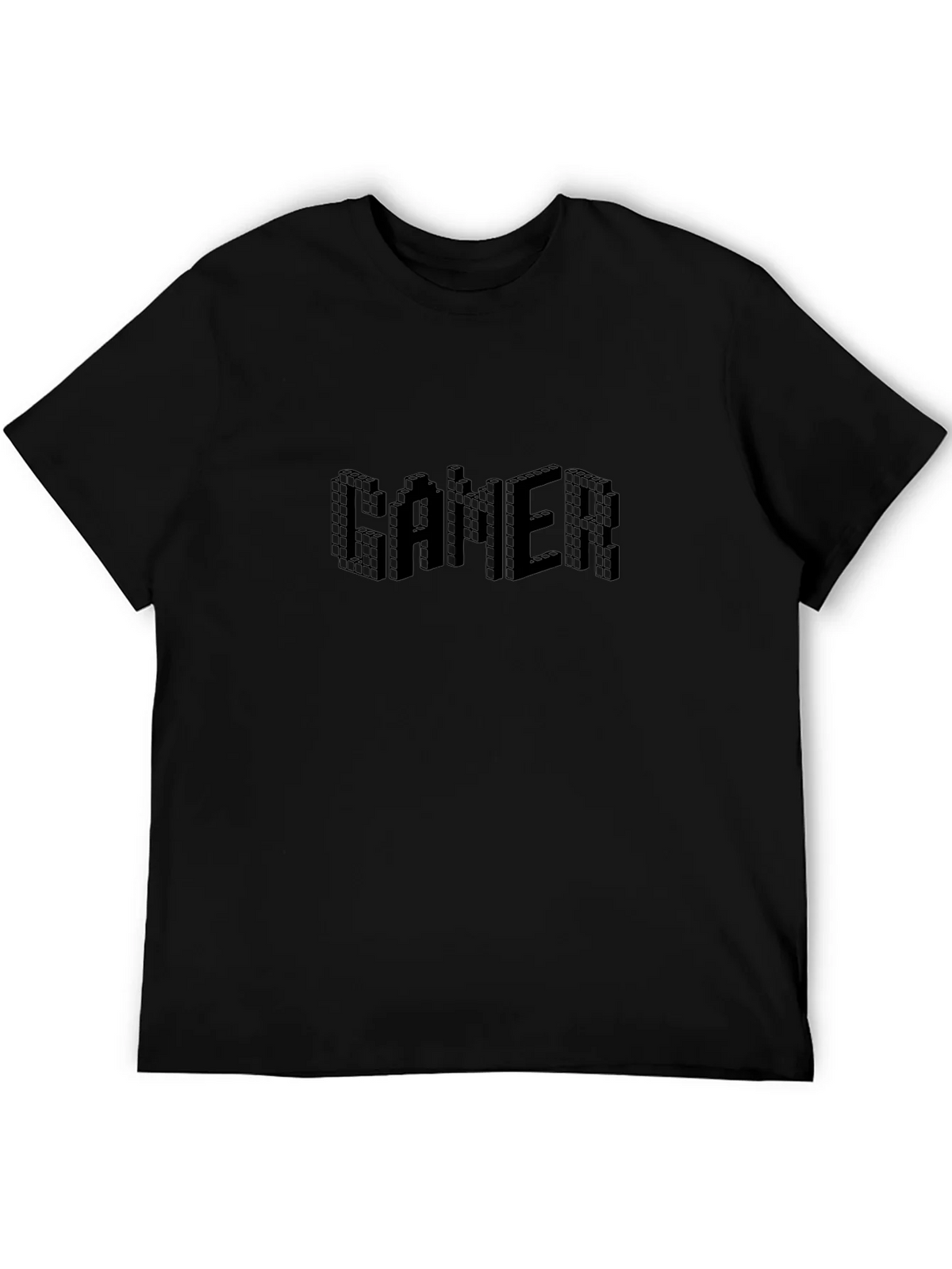 Pixel Gamer Graphic Tee - Black Short Sleeve product image 5