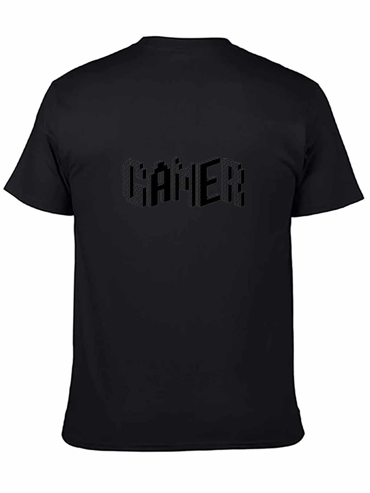 Pixel Gamer Graphic Tee - Black Short Sleeve product image 4