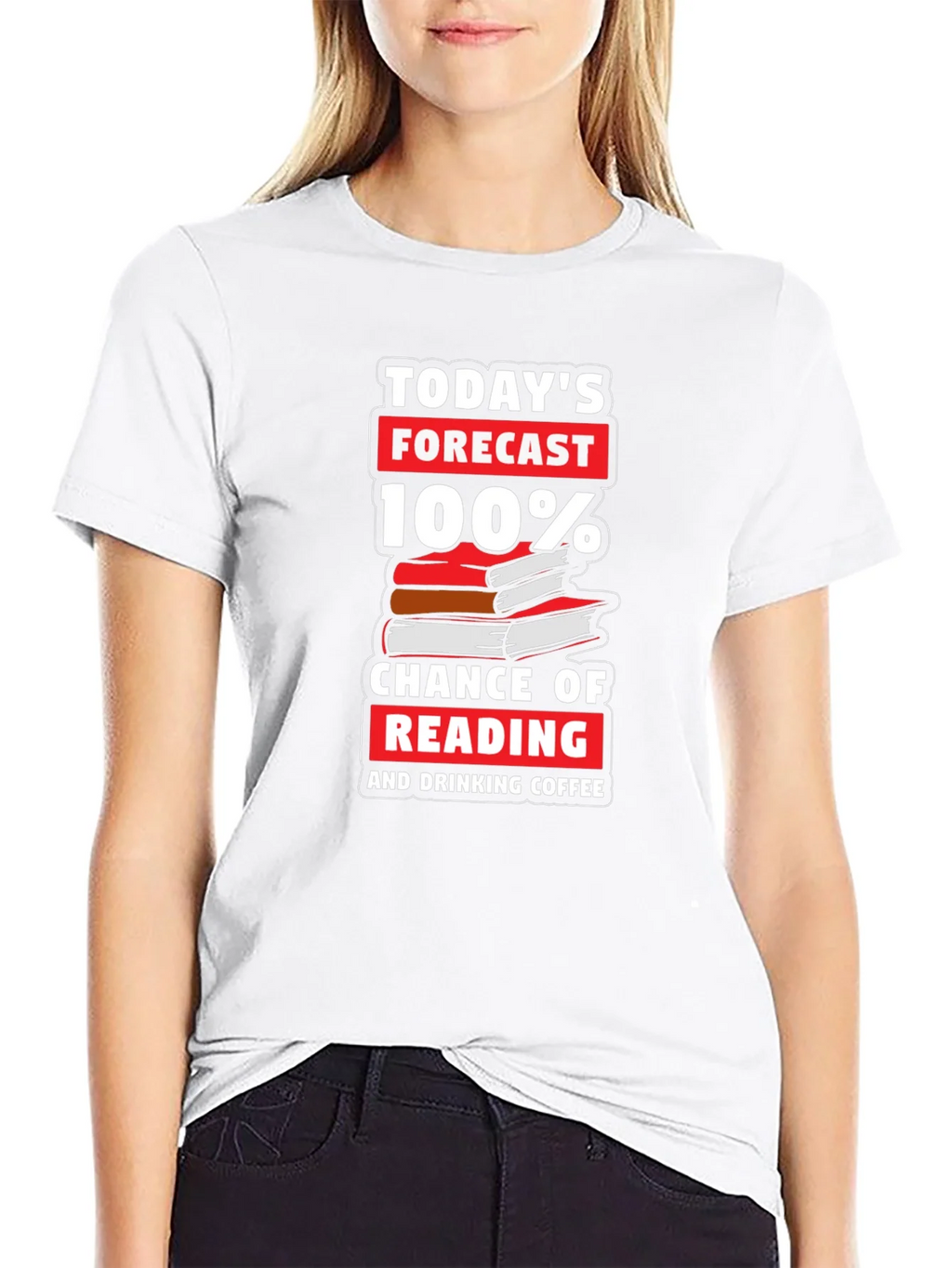 Reading & Coffee Forecast T-Shirt product image 8