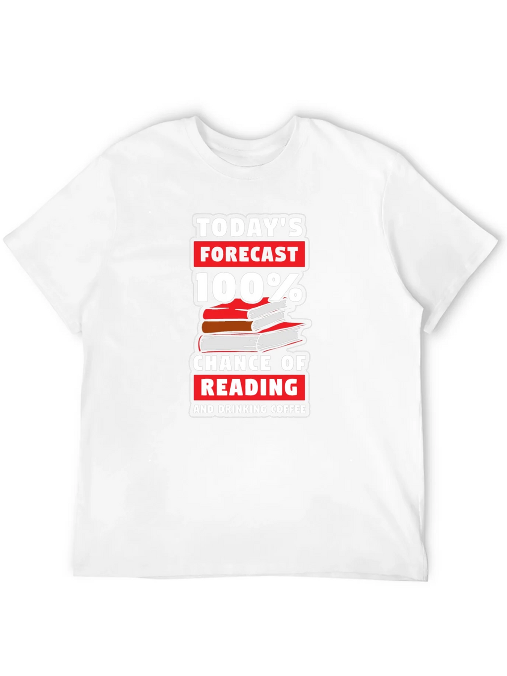 Reading & Coffee Forecast T-Shirt product image 11