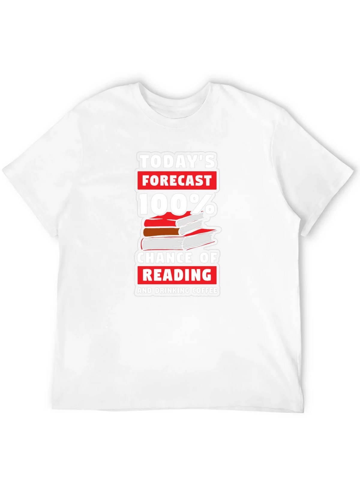 Reading & Coffee Forecast T-Shirt product image 11