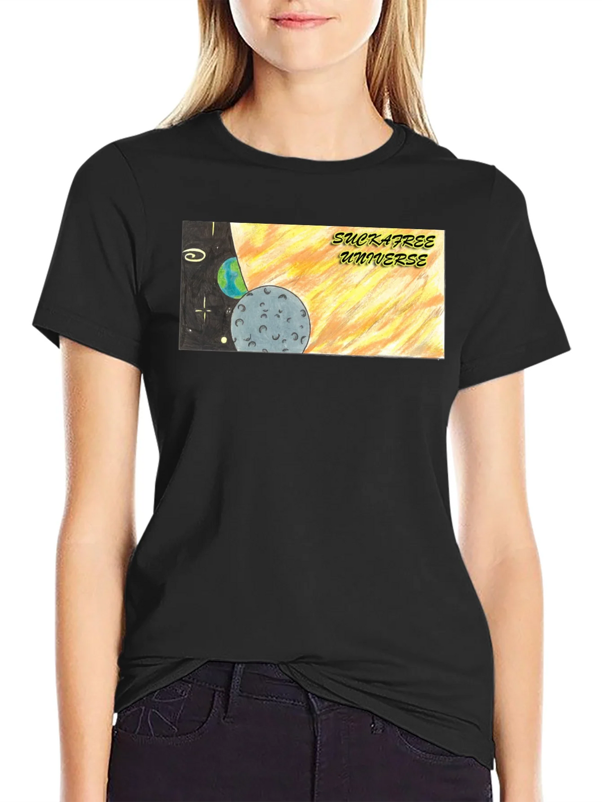 Suckafree Universe Graphic Tee product image 2