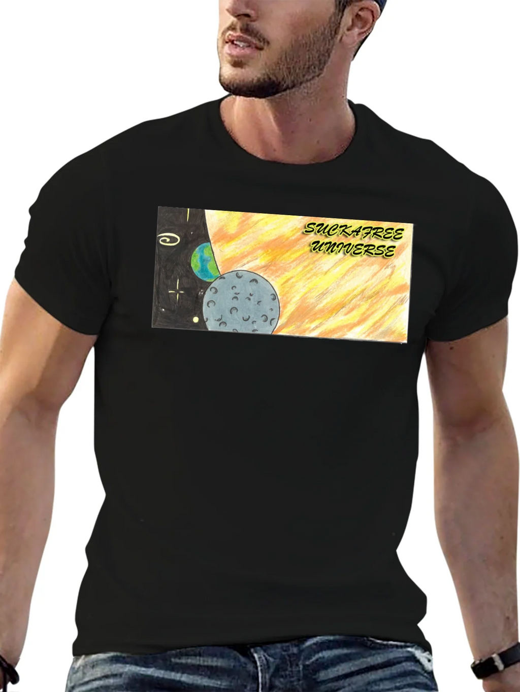 Suckafree Universe Graphic Tee product image 6