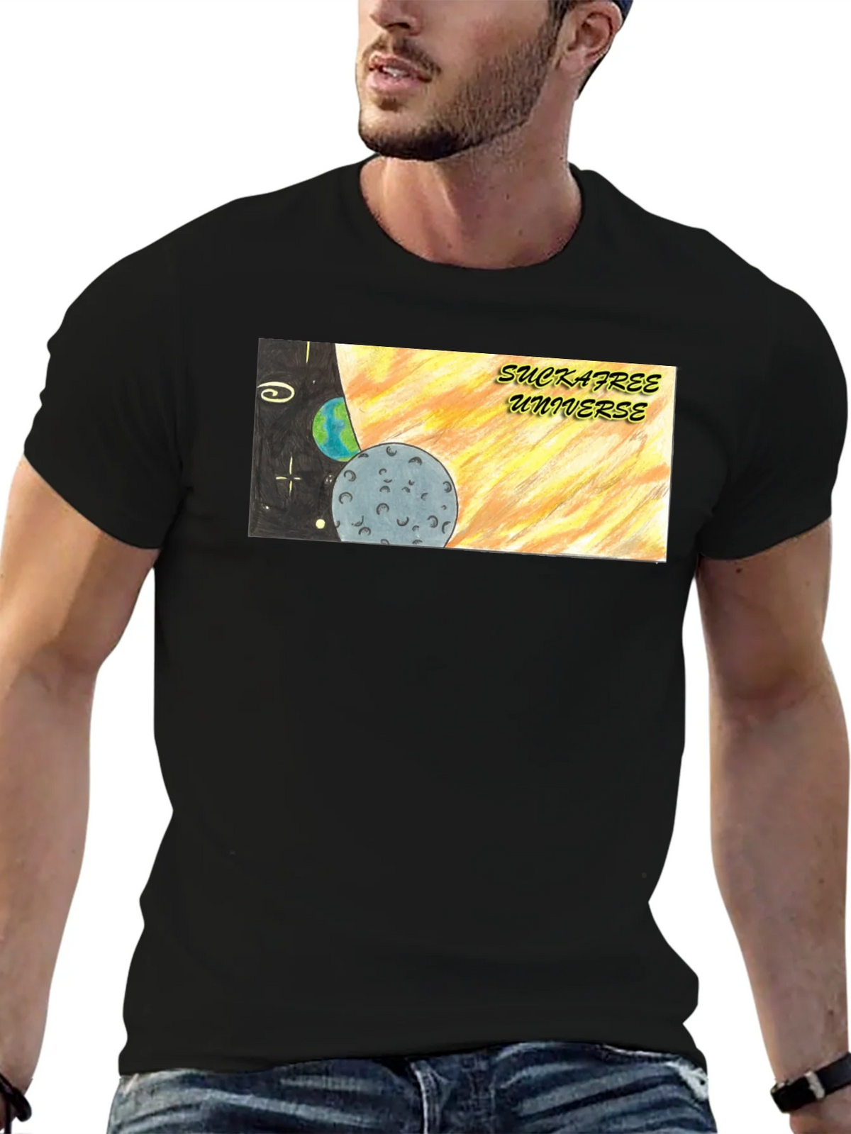 Suckafree Universe Graphic Tee product image 6