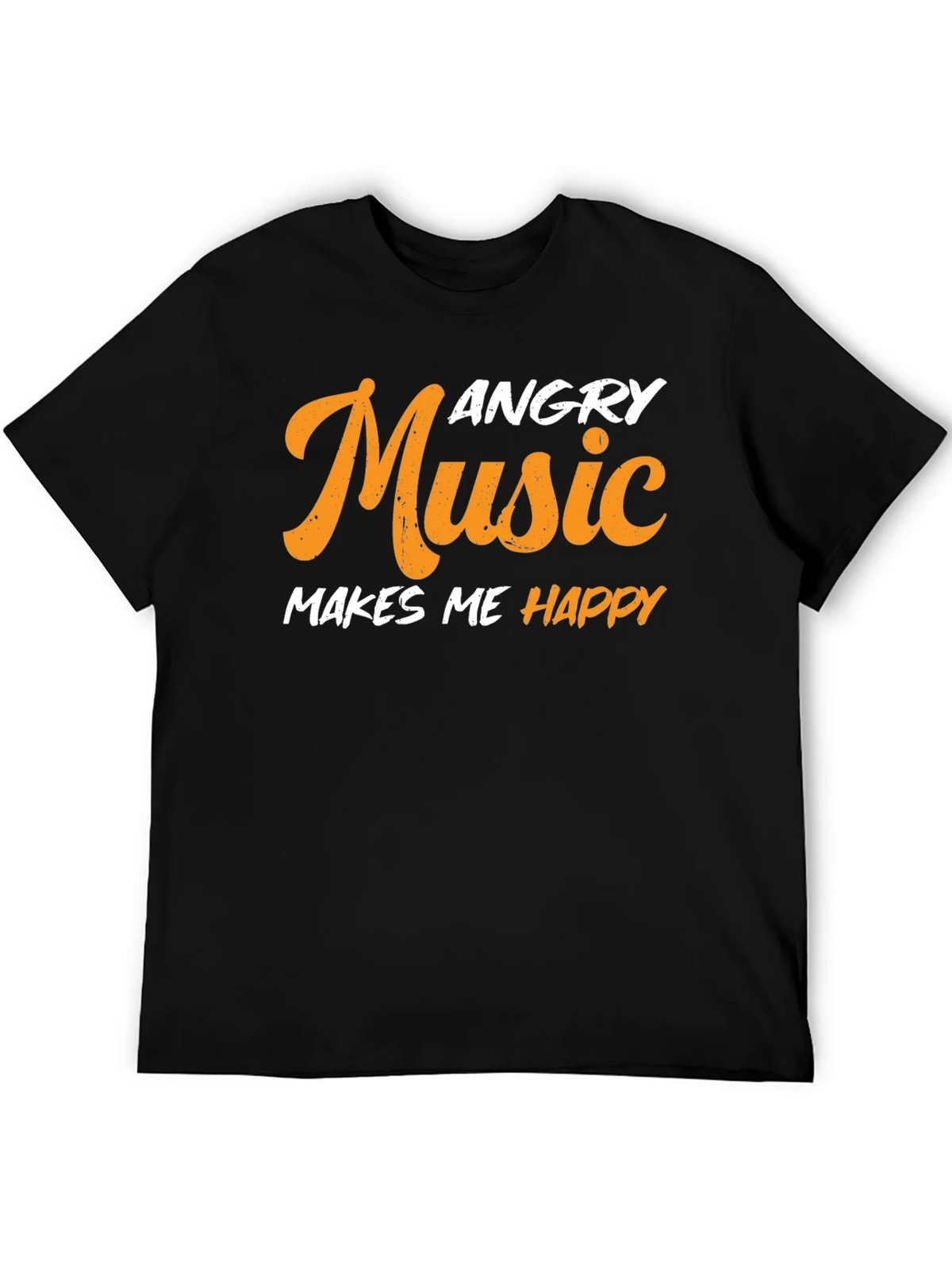 Angry Music Makes Me Happy T-Shirt product image 5