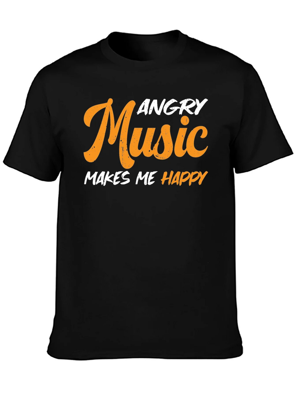 Angry Music Makes Me Happy T-Shirt product image 3