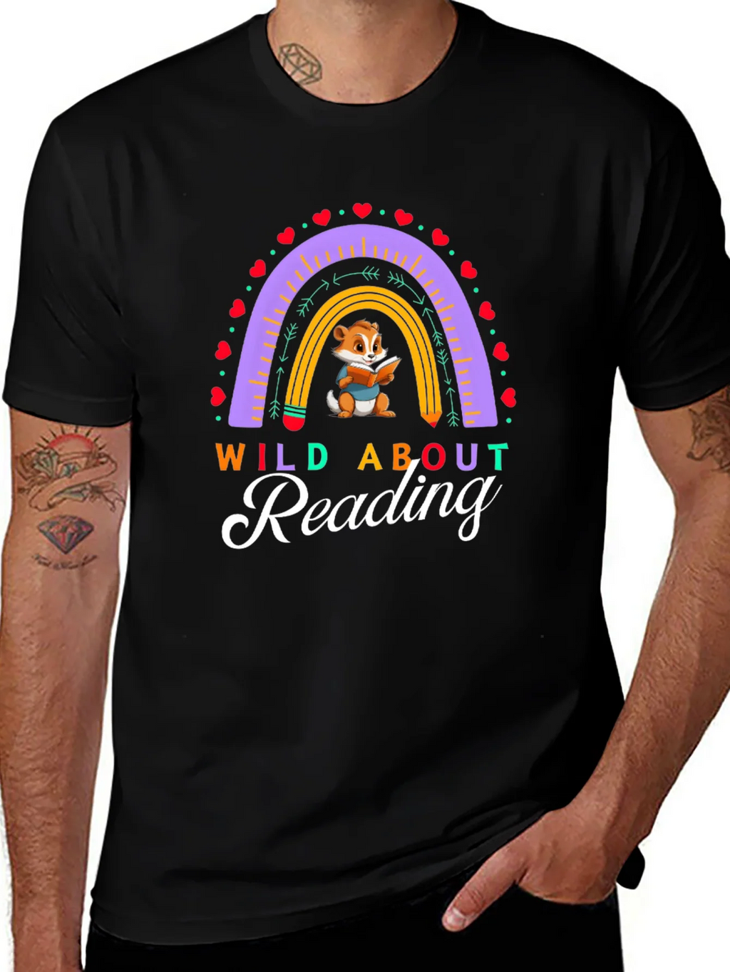 Wild About Reading T-Shirt product image 1