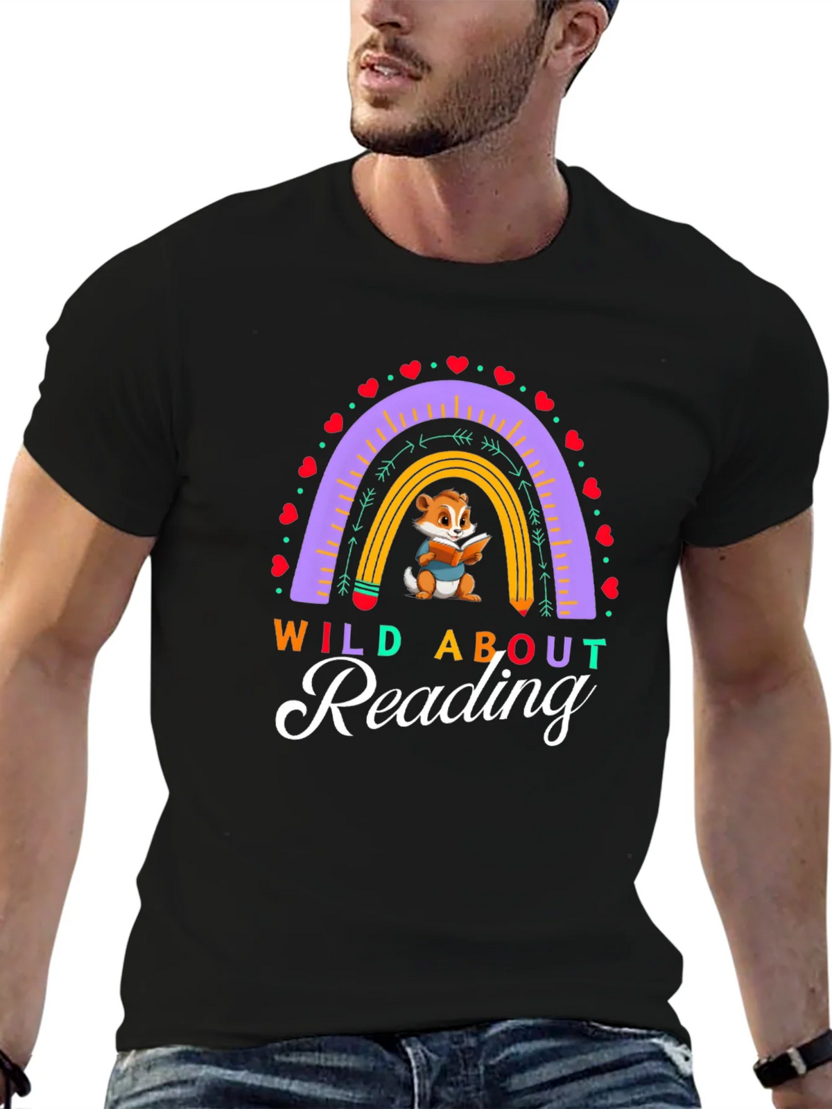 Wild About Reading T-Shirt product image 6