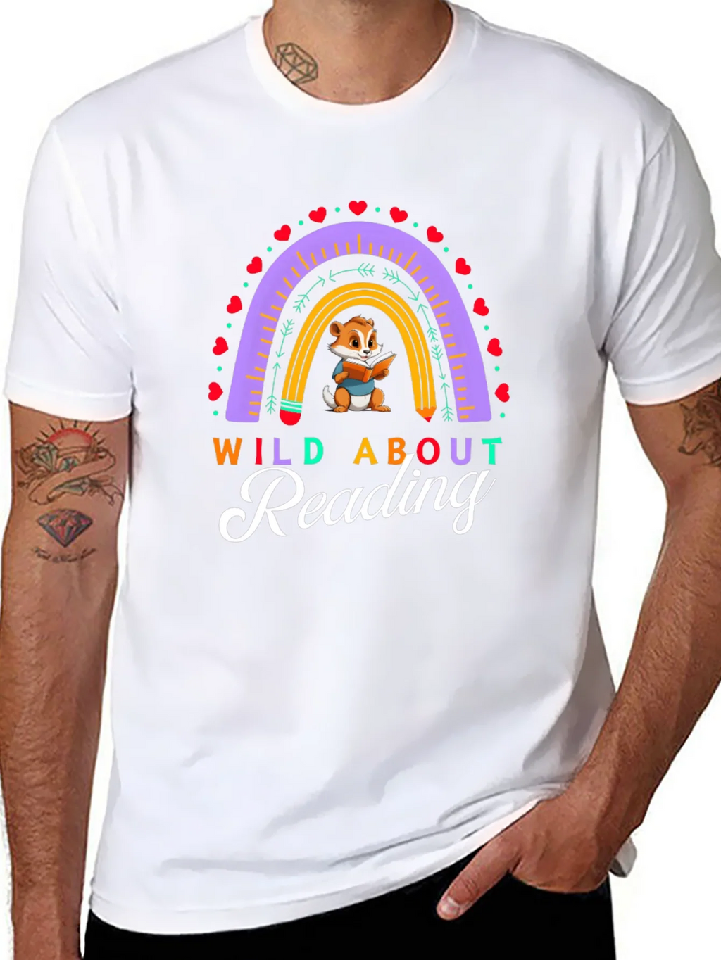 Wild About Reading T-Shirt product image 7