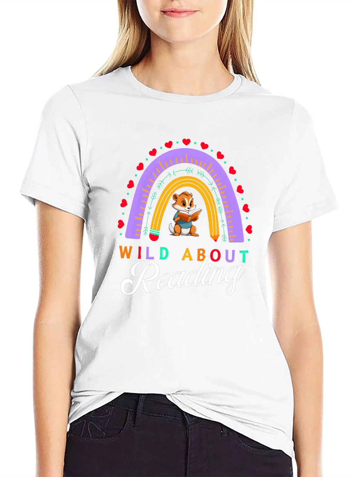 Wild About Reading T-Shirt product image 8