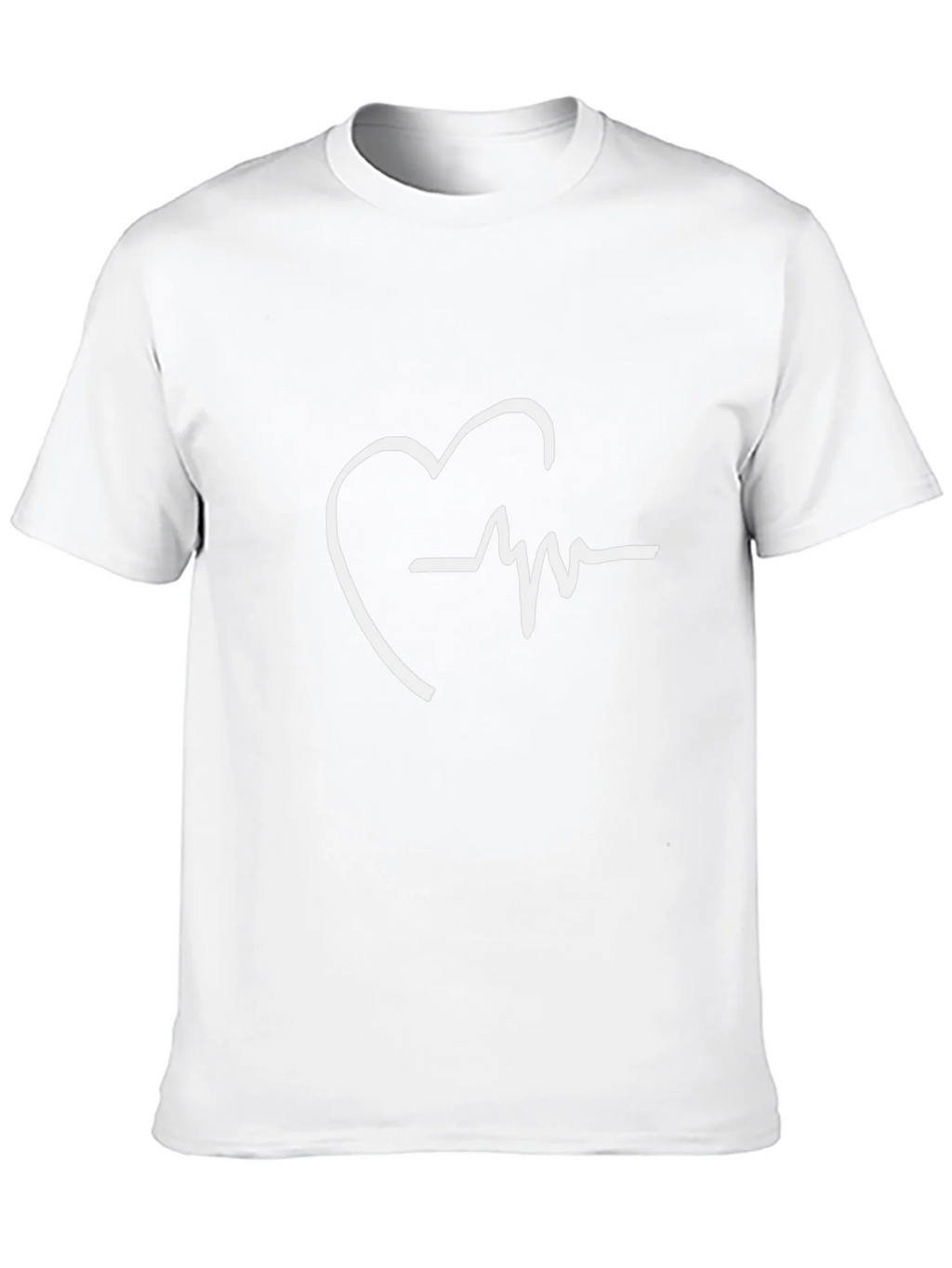 Heartbeat Graphic Tee - Stylish Black T-Shirt product image 9