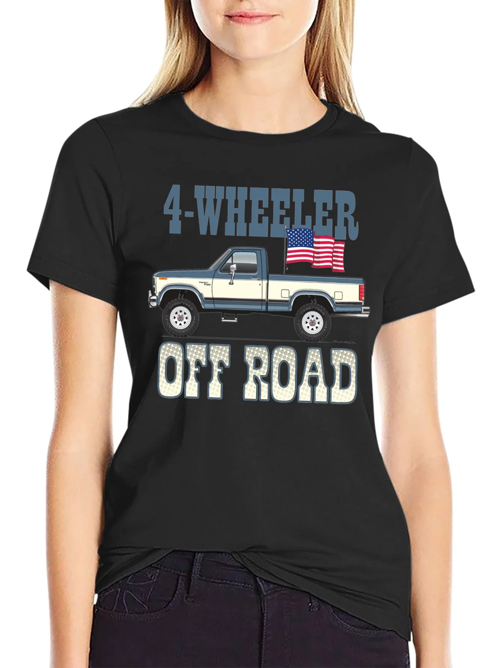 4-Wheeler Off Road Truck Graphic Tee product image 2