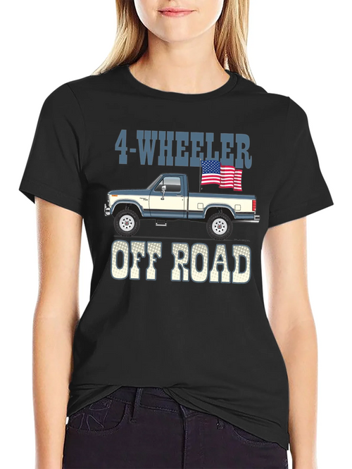 4-Wheeler Off Road Truck Graphic Tee product image 2
