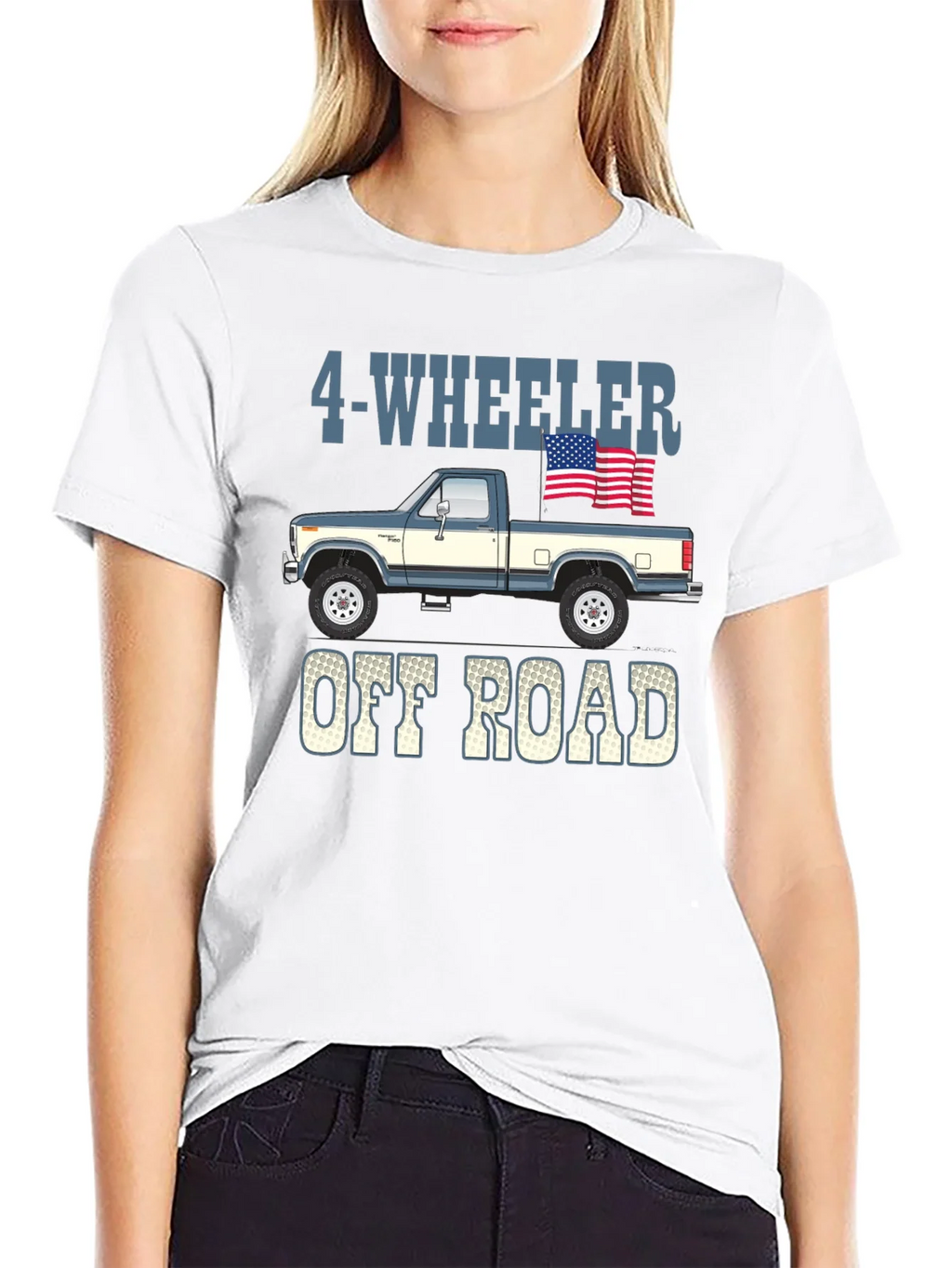 4-Wheeler Off Road Truck Graphic Tee product image 8