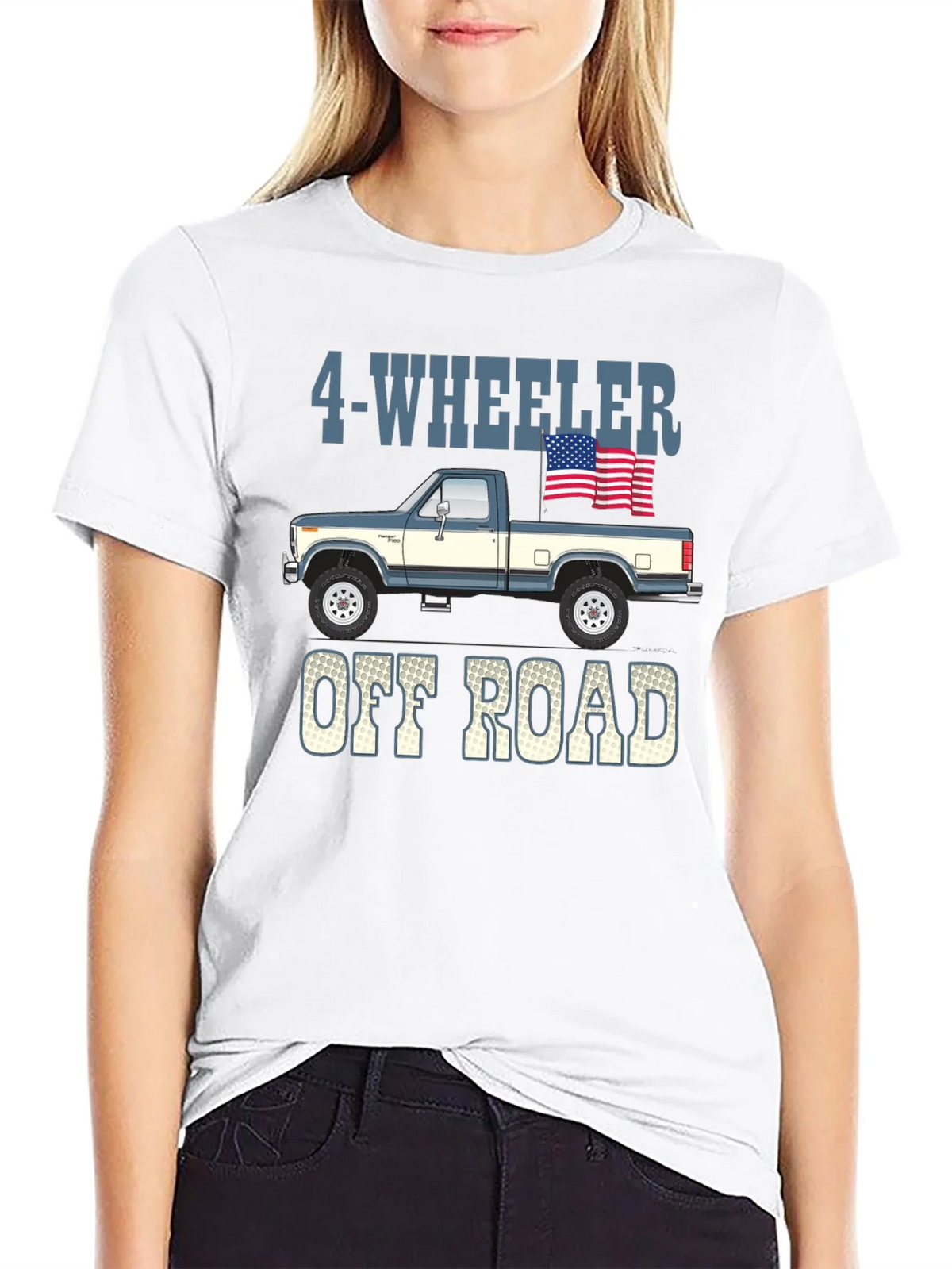 4-Wheeler Off Road Truck Graphic Tee product image 8