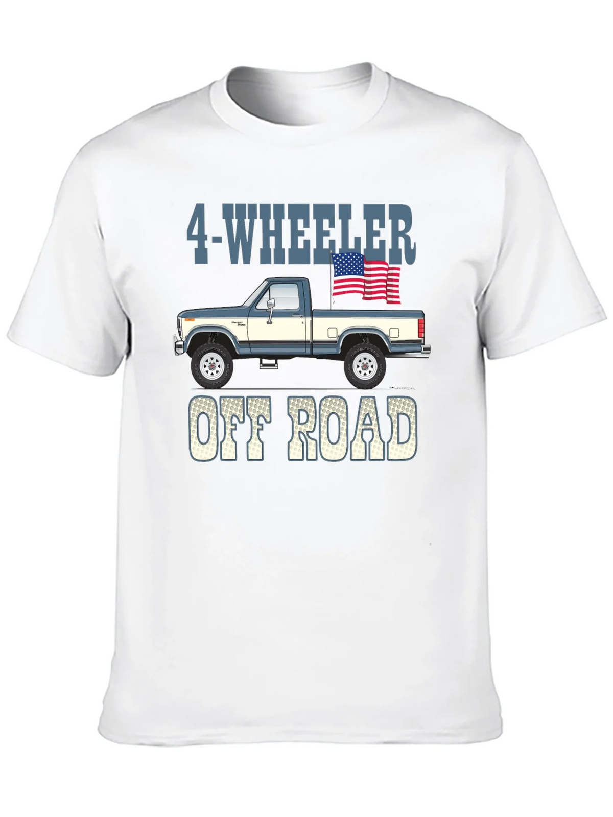 4-Wheeler Off Road Truck Graphic Tee product image 9