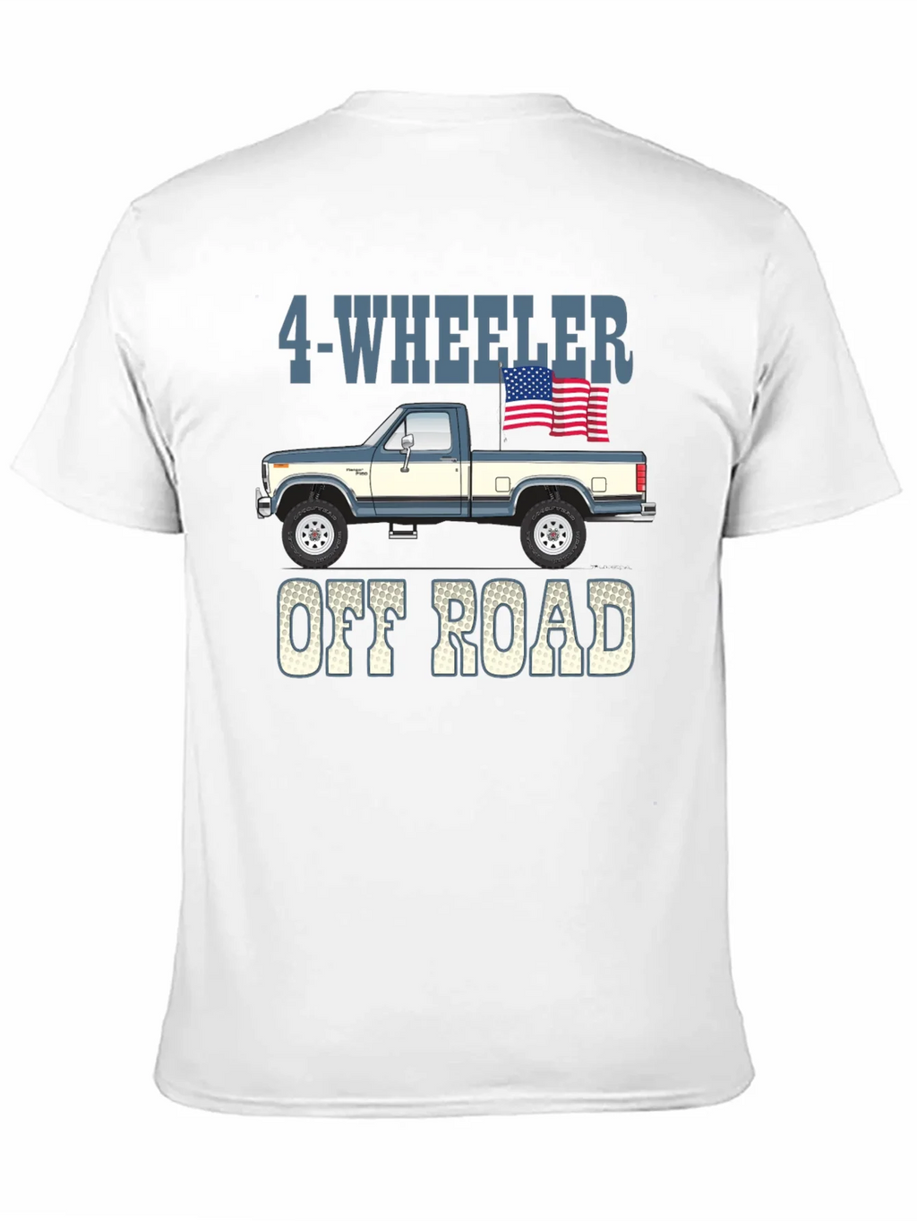 4-Wheeler Off Road Truck Graphic Tee product image 10