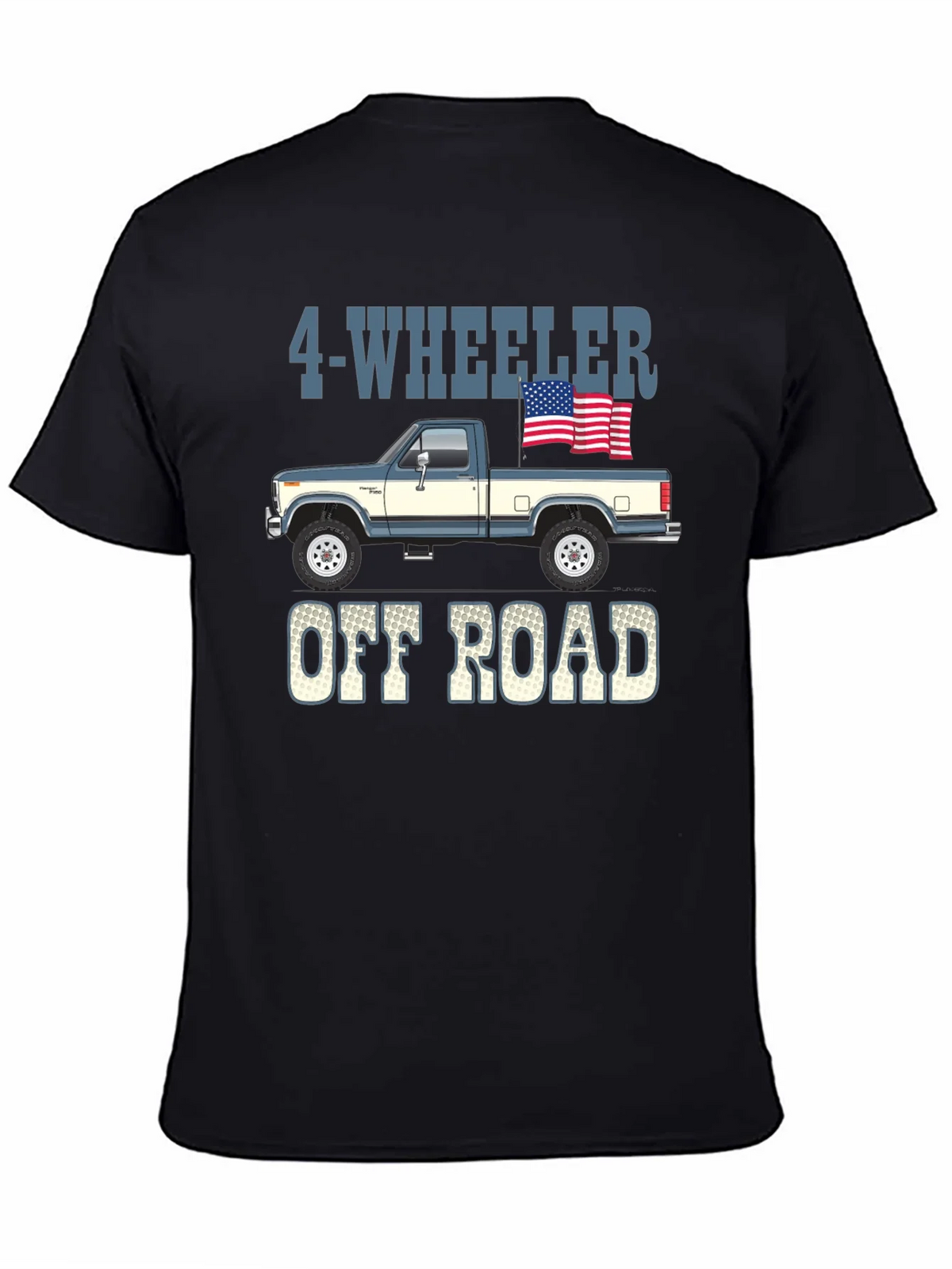 4-Wheeler Off Road Truck Graphic Tee product image 4