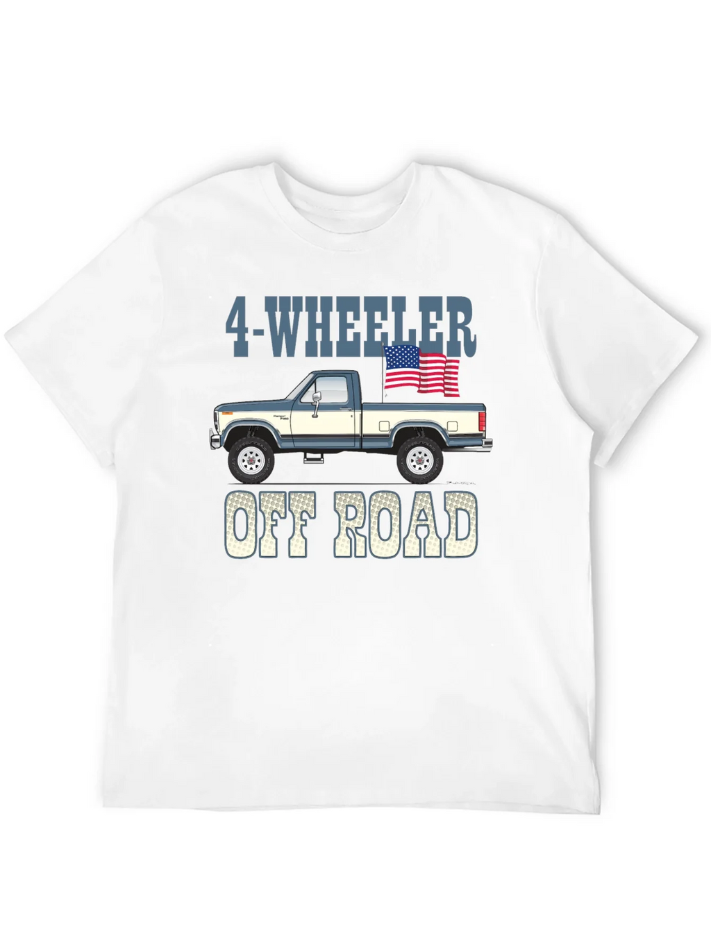 4-Wheeler Off Road Truck Graphic Tee product image 11