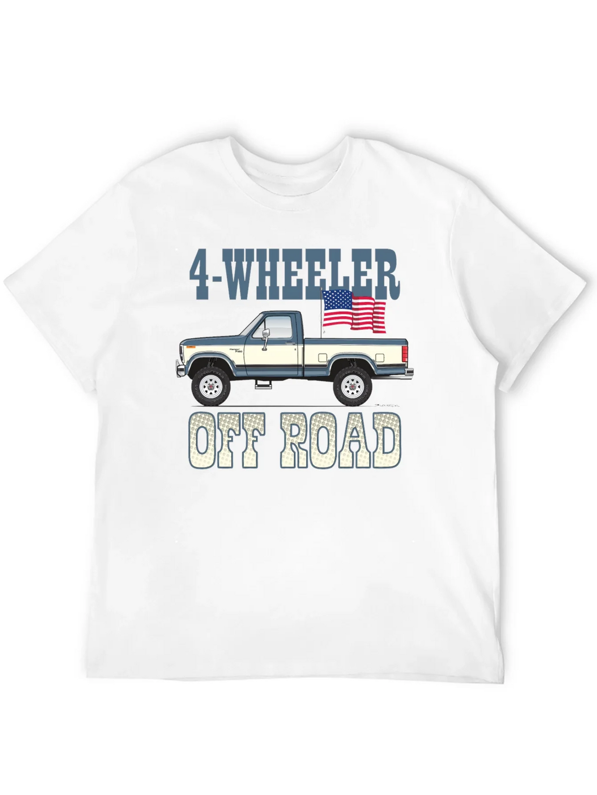 4-Wheeler Off Road Truck Graphic Tee product image 11
