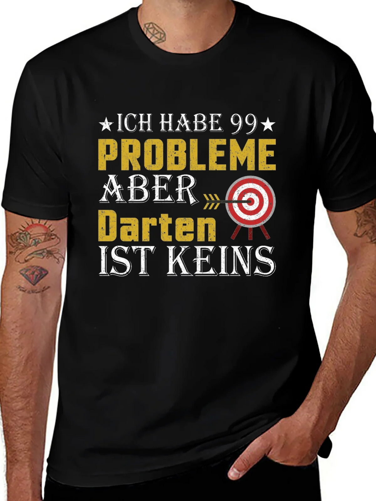 Darts T-Shirt - 99 Problems But Aint One product image 1