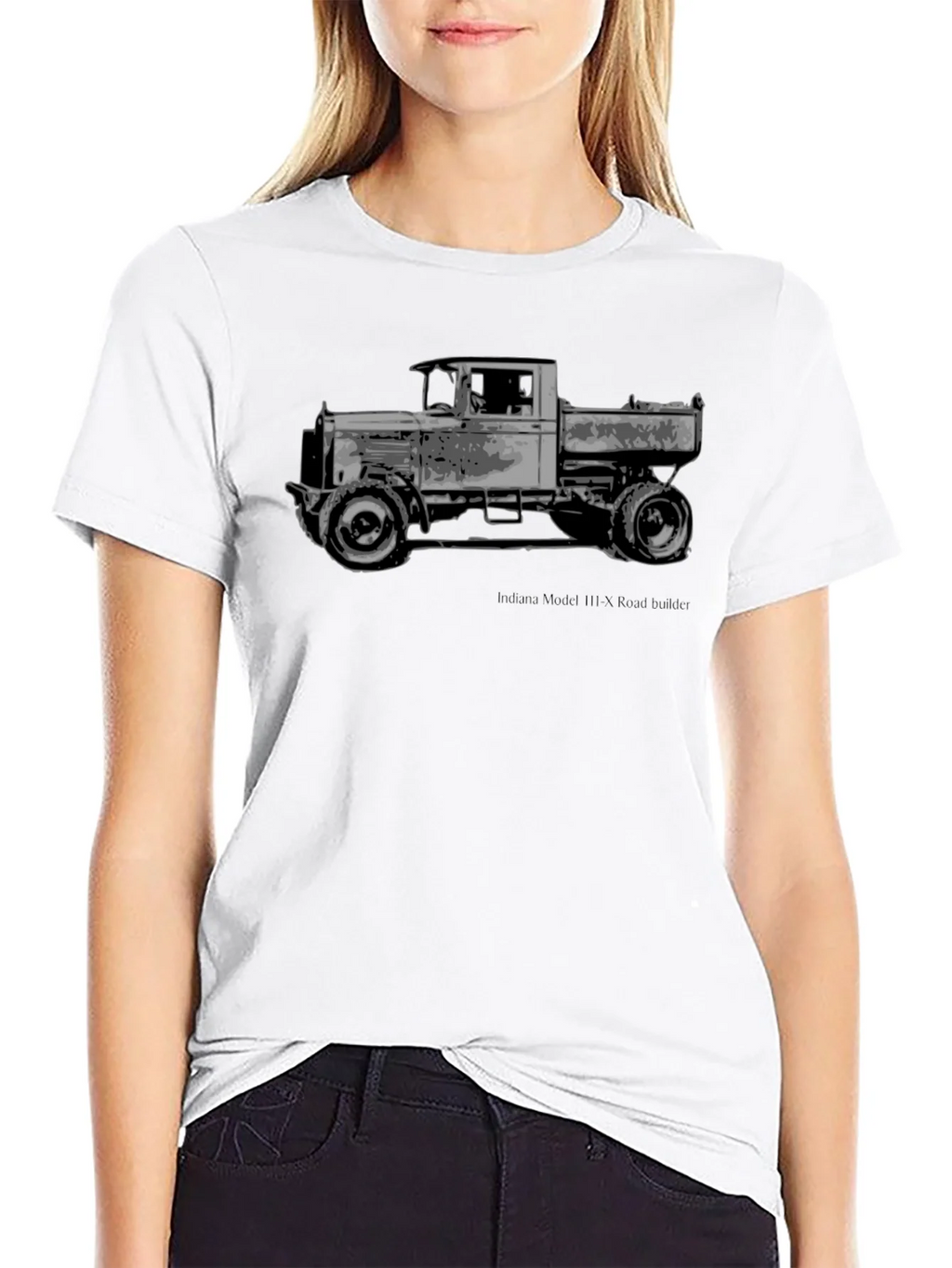 Vintage Truck Graphic Tee - Classic Black T-Shirt product image 8