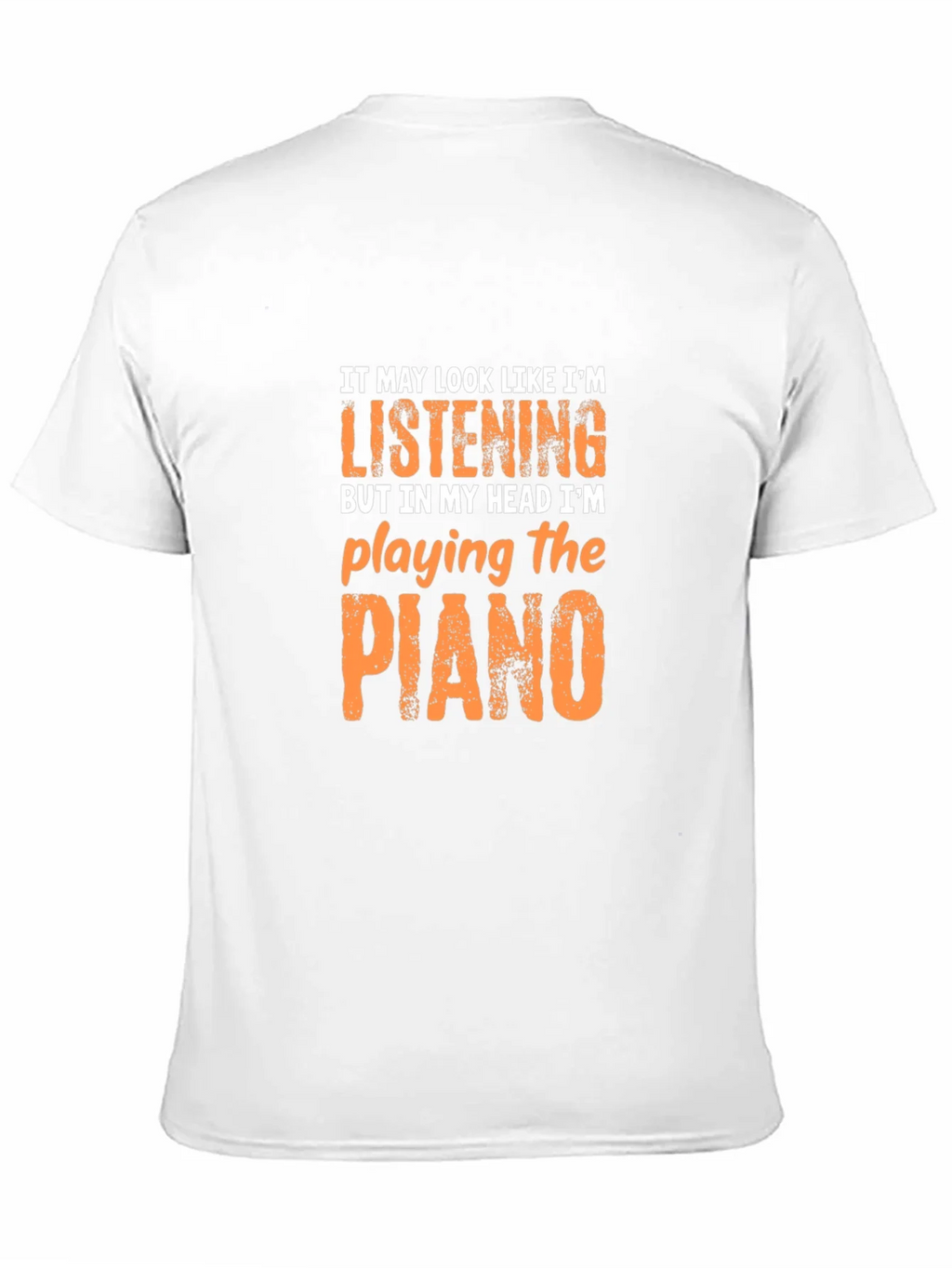 Piano Player T-Shirt - Head in the Music product image 10