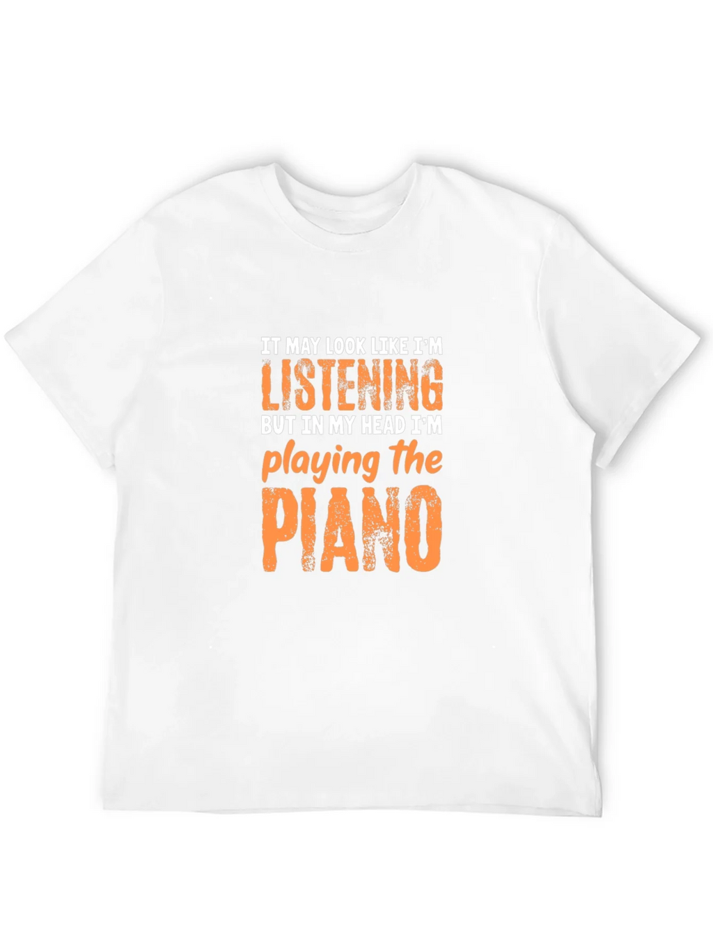 Piano Player T-Shirt - Head in the Music product image 11