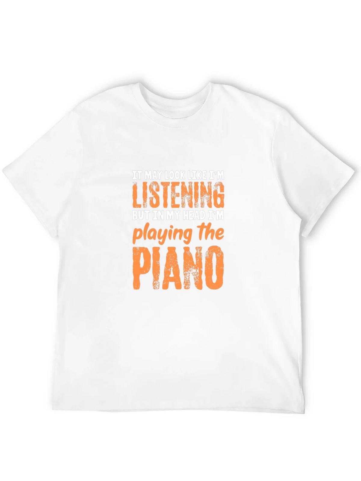 Piano Player T-Shirt - Head in the Music product image 11