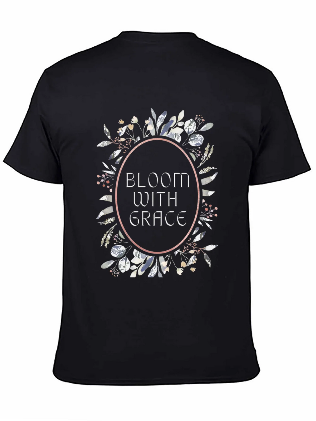 Bloom With Grace Floral Tee - Black product image 4
