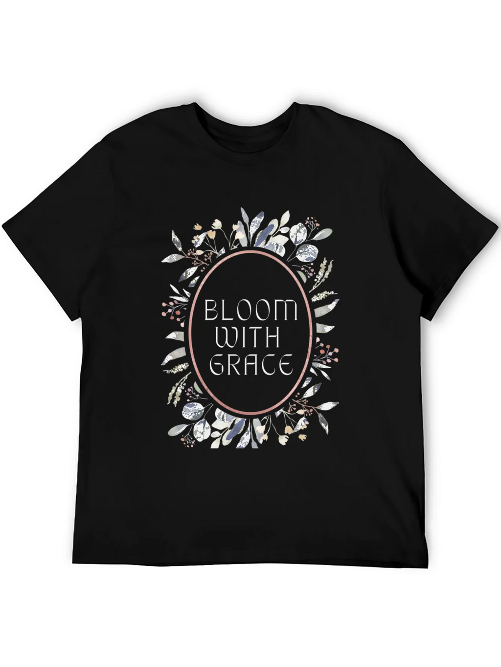 Bloom With Grace Floral Tee - Black product image 5