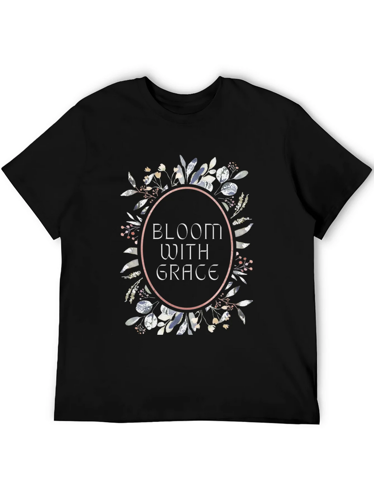 Bloom With Grace Floral Tee - Black product image 5