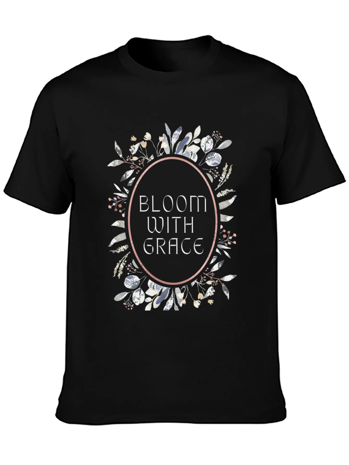 Bloom With Grace Floral Tee - Black product image 3