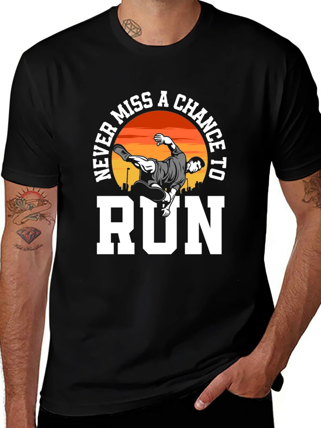 Never Miss a Chance to Run T-Shirt product image 1