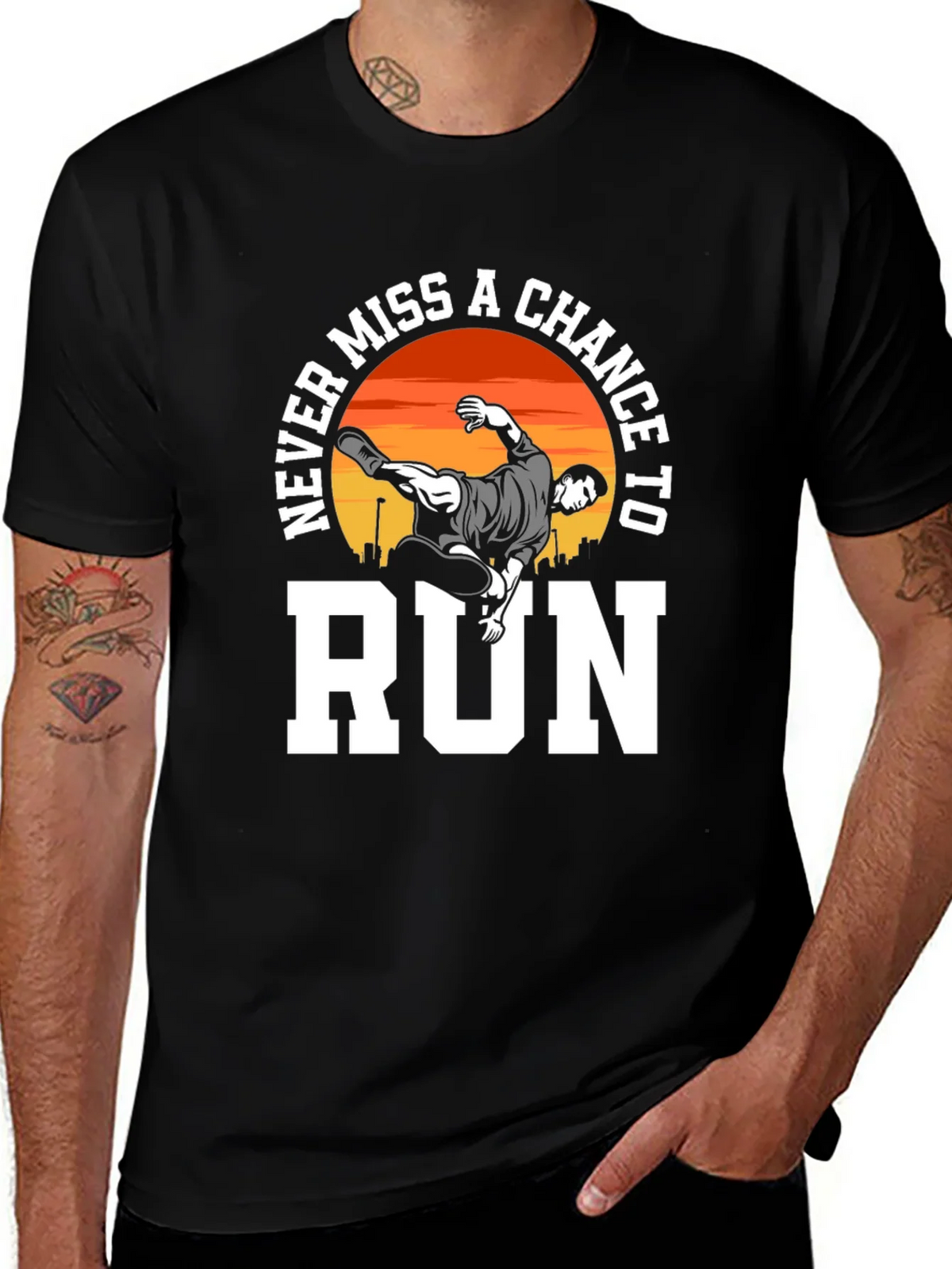 Never Miss a Chance to Run T-Shirt product image 1