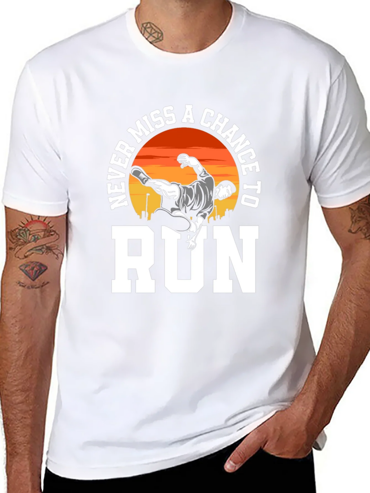 Never Miss a Chance to Run T-Shirt product image 7