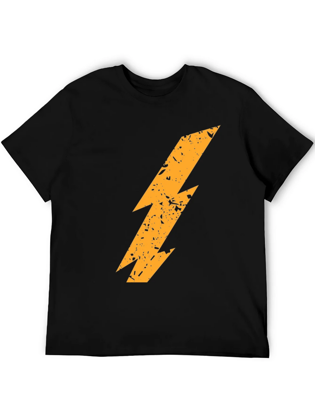 Lightning Bolt Graphic T-Shirt - Black product image 5