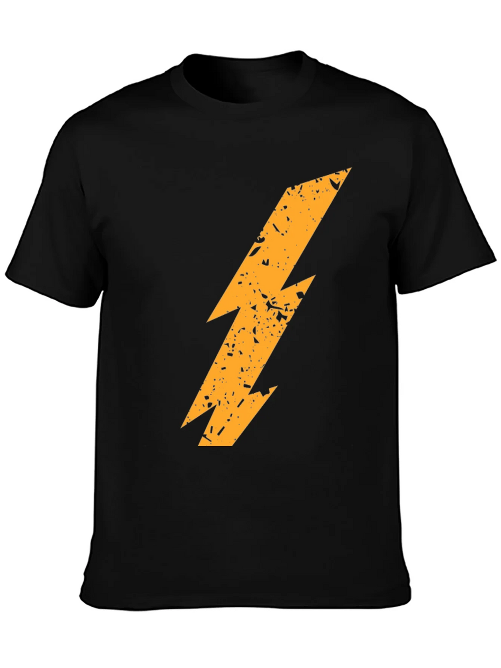 Lightning Bolt Graphic T-Shirt - Black product image 3