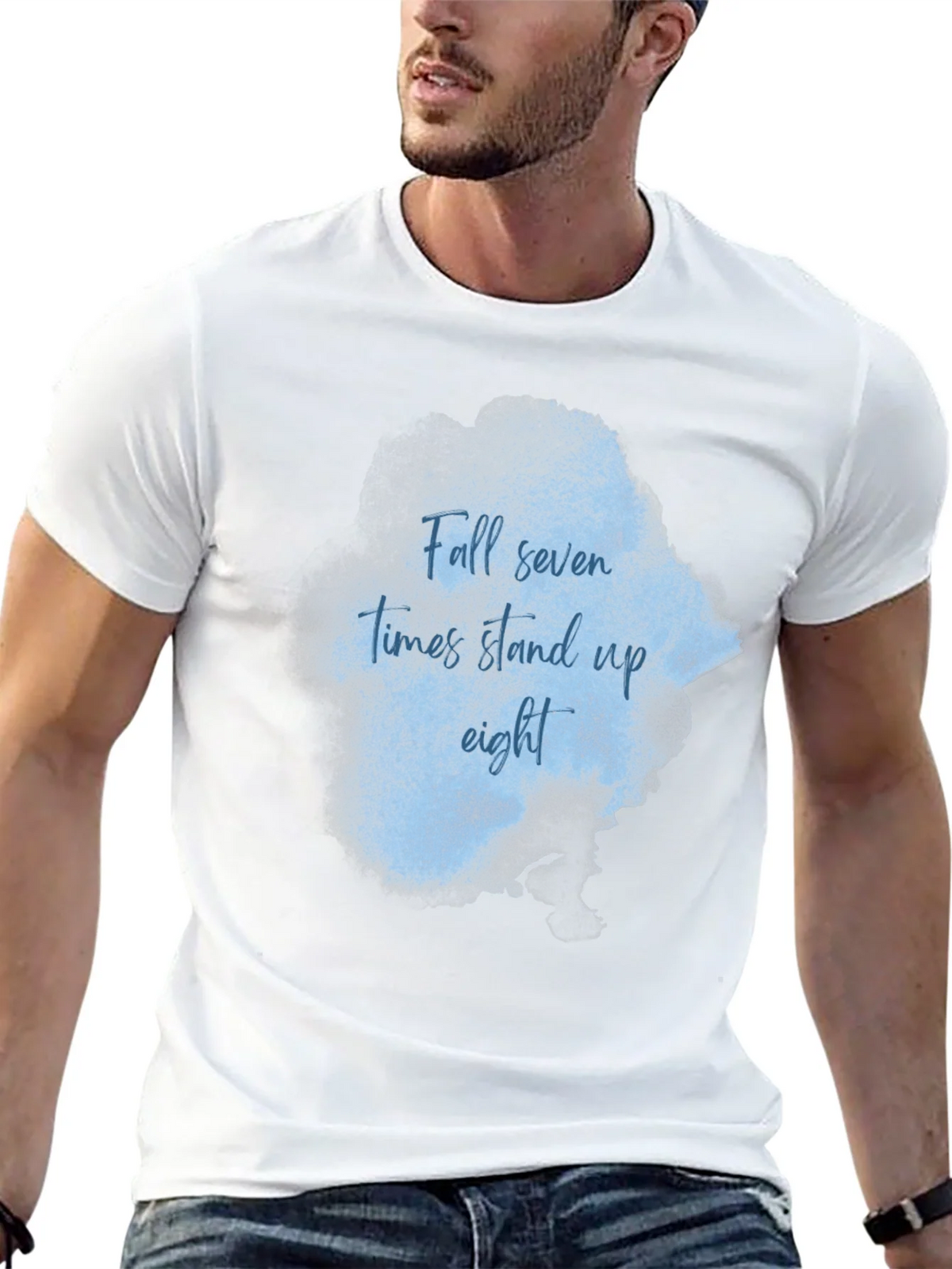 Inspirational T-Shirt: Fall Seven Stand Eight product image 12