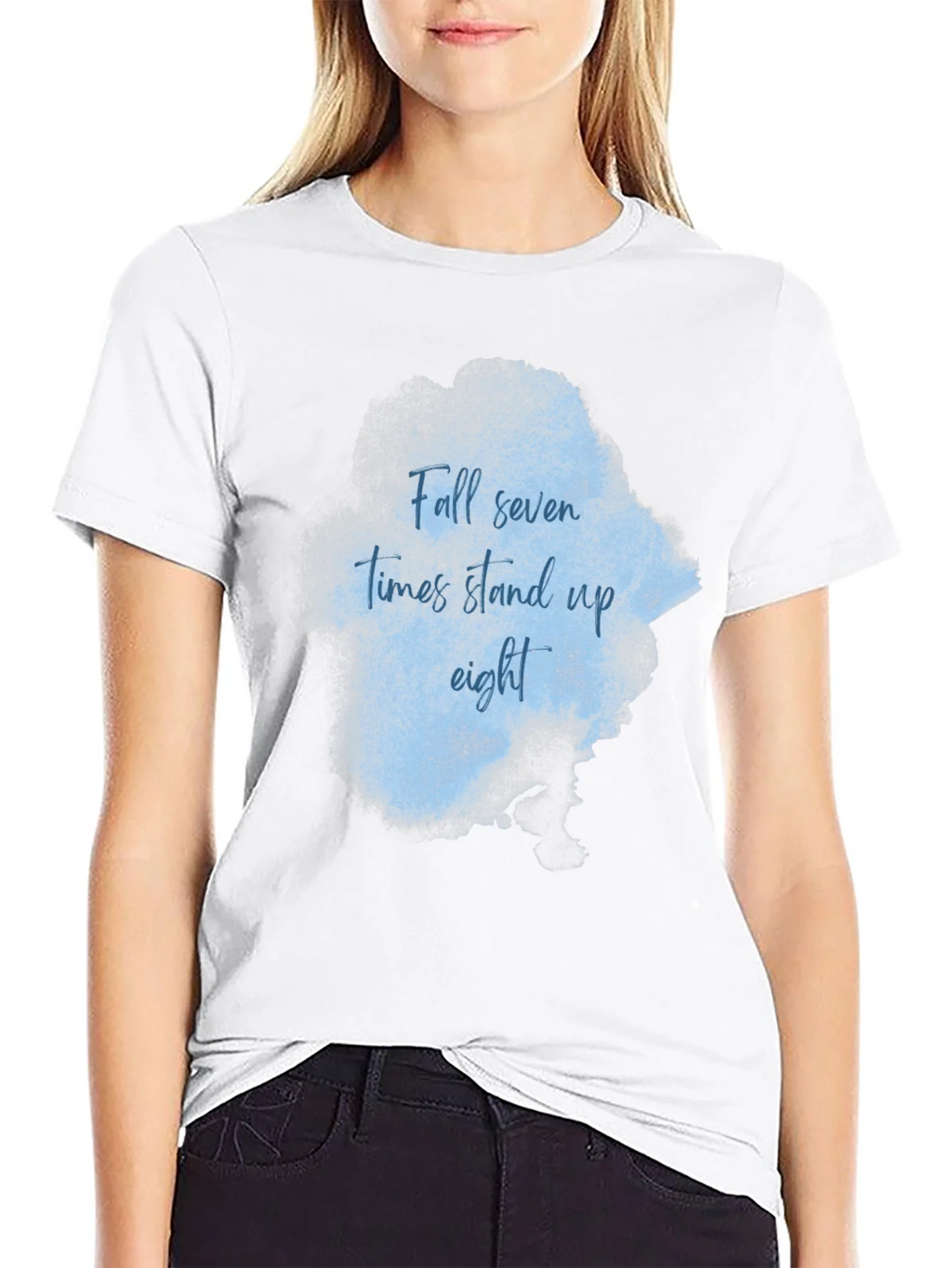 Inspirational T-Shirt: Fall Seven Stand Eight product image 8