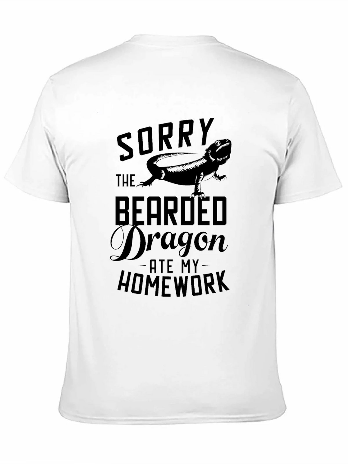 Sorry The Bearded Dragon Ate My Homework T-Shirt product image 10