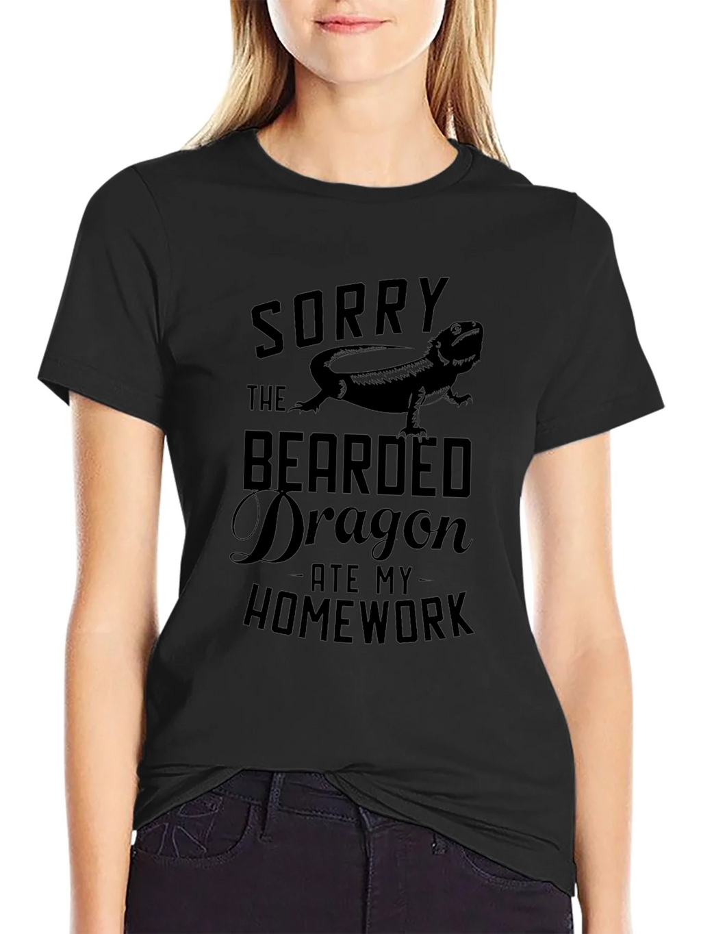 Sorry The Bearded Dragon Ate My Homework T-Shirt product image 2