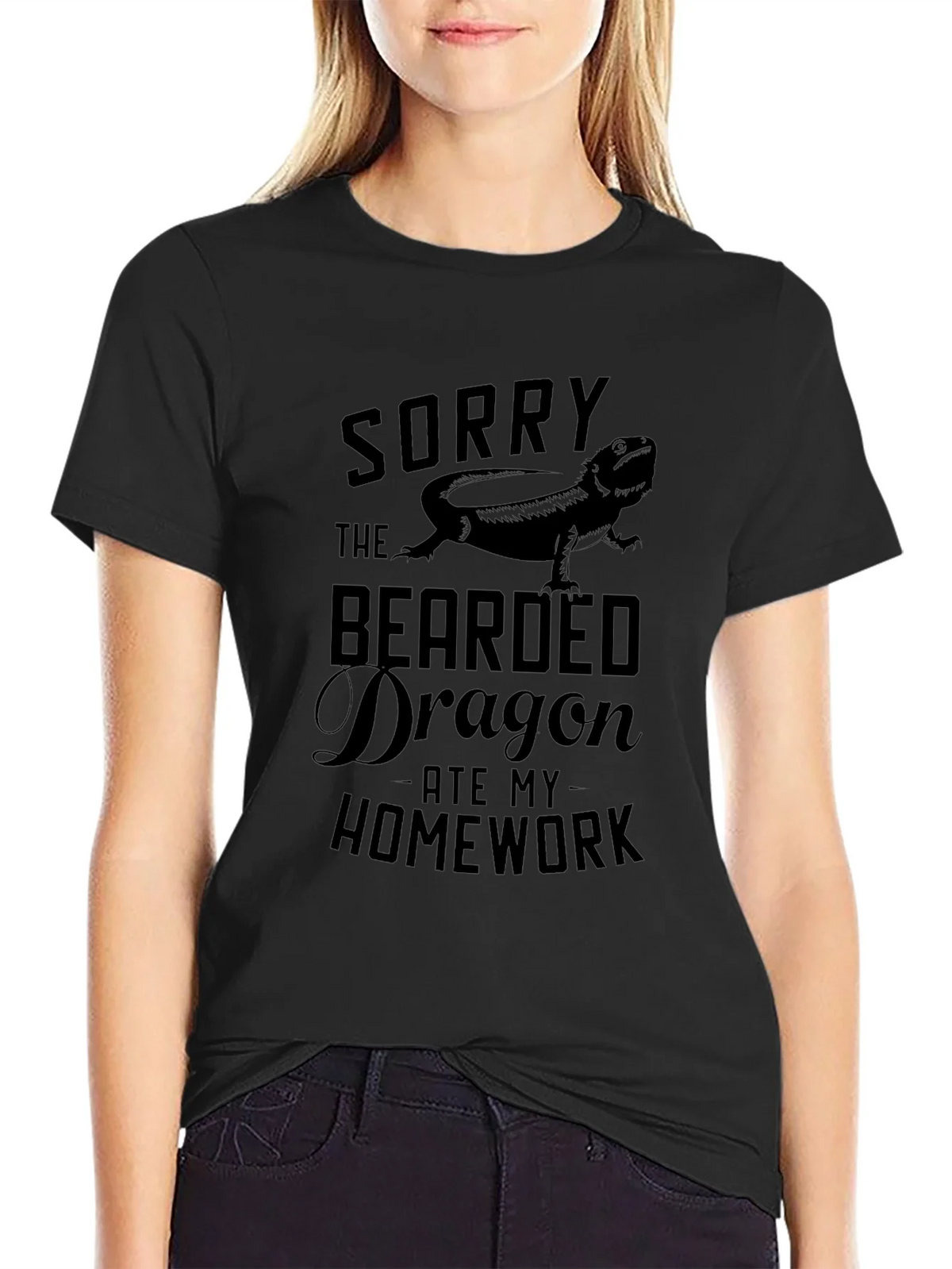 Sorry The Bearded Dragon Ate My Homework T-Shirt product image 2